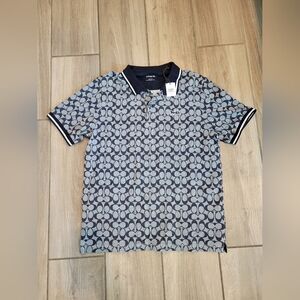 Brand New Coach Signature Polo, Large, Chambray Signature Color